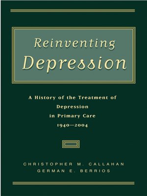 cover image of Reinventing Depression